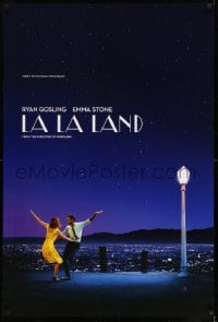 6z530 LA LA LAND teaser DS 1sh 2016 Ryan Gosling, Emma Stone dancing, the fools who dream!