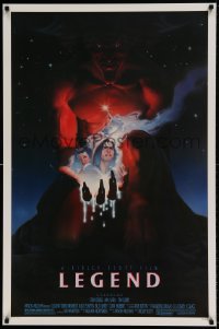 6z542 LEGEND 1sh 1986 Tom Cruise, Mia Sara, Tim Curry, Ridley Scott, cool fantasy artwork!
