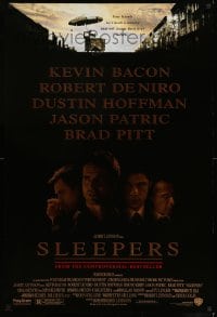 6z818 SLEEPERS 1sh 1996 Robert De Niro, Dustin Hoffman, Jason Patric, Brad Pitt!