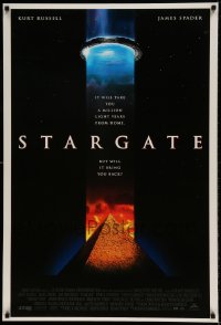 6z866 STARGATE 1sh 1994 Kurt Russell, James Spader, a million light years from home!