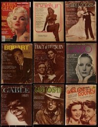 7a130 LOT OF 9 SCREEN GREATS MAGAZINES '70s-90s including two Marilyn Monroe covers!