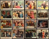 7a062 LOT OF 16 SPENCER TRACY LOBBY CARDS '40s-60s incomplete sets from several different movies!
