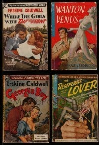 7a524 LOT OF 4 BAD GIRL PAPERBACK BOOKS '40s all with great cover art with sexy women!
