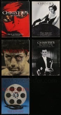 7a460 LOT OF 5 CHRISTIE'S LOS ANGELES AUCTION CATALOGS '90s-00s great color poster images!