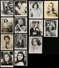 7a316 LOT OF 13 8X10 STILLS OF PRETTY WOMEN PORTRAITS '40s-80s portraits of beautiful stars!