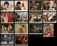 7a289 LOT OF 22 COLOR 8X10 STILLS '60s-80s great scenes from a variety of different movies!