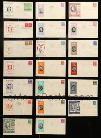 7a074 LOT OF 20 1938 PRESIDENTS OF THE UNITED STATES FIRST DAY COVER ENVELOPES '38 cool!