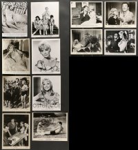 7a317 LOT OF 12 LESLIE PARRISH 8X10 STILLS '50s-60s great scenes from several of her movies!