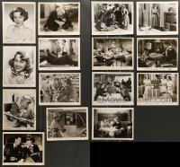7a306 LOT OF 15 AUDREY LONG 8X10 STILLS '40s-50s great scenes from several of her movies!