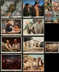 7a300 LOT OF 17 DEAN MARTIN COLOR 8X10 STILLS '50s-70s great scenes from several of his movies!