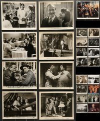 7a281 LOT OF 25 JAMES MASON 8X10 STILLS '40s-70s great scenes from several of his movies!