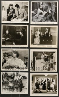 7a305 LOT OF 15 JANIS PAIGE 8X10 STILLS '40s-60s great scenes from several of her movies!