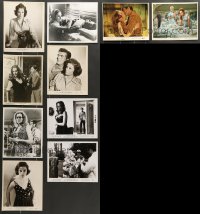 7a324 LOT OF 10 LUCIANA PALUZZI 8X10 STILLS '50s-60s great scenes from several of her movies!