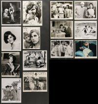 7a310 LOT OF 14 STEFANIE POWERS 8X10 STILLS '60s great scenes from several of her movies!