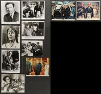 7a325 LOT OF 10 CHRISTOPHER PLUMMER 8X10 STILLS '60s-80s great scenes from several of his movies!