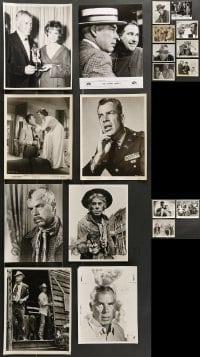 7a293 LOT OF 19 LEE MARVIN 8X10 STILLS '50s-70s great scenes from several of his movies!