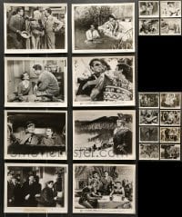 7a292 LOT OF 20 VICTOR MATURE 8X10 STILLS '50s-60s great scenes from several of his movies!