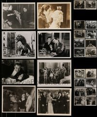 7a198 LOT OF 34 REPRO 8X10 PHOTOS '80s the best scenes from a variety of classic movies!