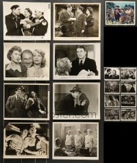 7a299 LOT OF 17 VICTOR MCLAGLEN 8X10 STILLS '30s-50s great scenes from several of his movies!