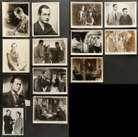 7a312 LOT OF 13 ROBERT MONTGOMERY 8X10 STILLS '40s-50s great scenes from several of his movies!