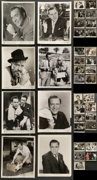 7a262 LOT OF 37 EDMOND O'BRIEN 8X10 STILLS '40s-60s great scenes from several of his movies!