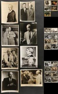 7a261 LOT OF 37 LLOYD NOLAN 8X10 STILLS '30s-80s great scenes from several of his movies!