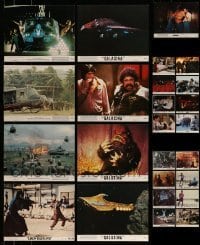 7a280 LOT OF 25 MINI LOBBY CARDS '70s-80s great scenes from a variety of different movies!