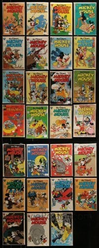 7a090 LOT OF 27 MICKEY MOUSE COMIC BOOKS '80s Disney, he has a variety of different adventures!