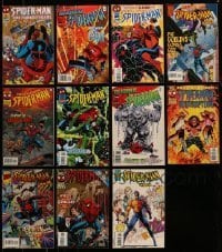 7a101 LOT OF 11 SPIDER-MAN COMIC BOOKS '90s Steve Ditko, Marvel Comics!