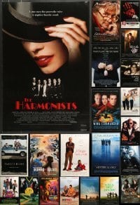 7a366 LOT OF 27 UNFOLDED MOSTLY DOUBLE-SIDED MOSTLY 27X40 ONE-SHEETS '90s-00s cool movie images!