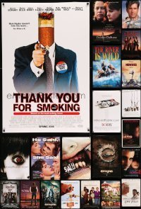 7a379 LOT OF 23 UNFOLDED DOUBLE-SIDED MOSTLY 27X40 ONE-SHEETS '90s-00s cool movie images!