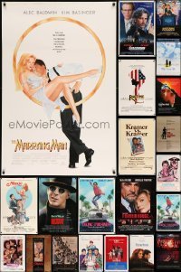 7a043 LOT OF 30 FOLDED ONE-SHEETS '80s-90s great images from a variety of different movies!