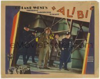 7c026 ALIBI LC 1929 two detectives & three cops, all holding guns, nominated for Best Picture!
