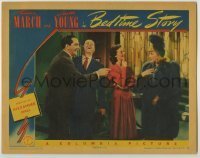 7c067 BEDTIME STORY LC 1941 Robert Benchley, Fredric March, sexy Loretta Young, Eve Arden!