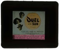 7d310 DUEL IN THE SUN glass slide 1947 Jennifer Jones, Peck & Joseph Cotten in King Vidor epic!