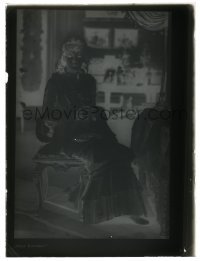 7d456 GRETA GARBO boxed set of 6 Belgian glass slides 1930s cool negative images!