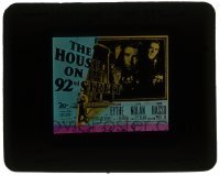 7d347 HOUSE ON 92nd STREET glass slide 1945 William Eythe, Lloyd Nolan, Signe Hasso, film noir!