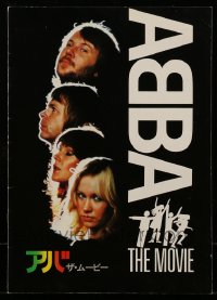 7d624 ABBA: THE MOVIE Japanese program 1978 Swedish pop rock, different images of all 4 band members
