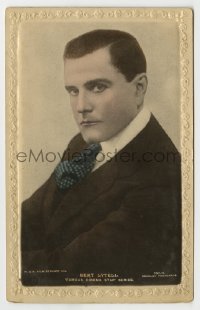 7d187 BERT LYTELL #160N English 4x6 postcard 1920s head & shoulders portrait wearing suit & tie!