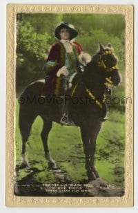 7d196 DICK TURPIN #225J English 4x6 postcard 1925 great image of Tom Mix as the British highwayman!