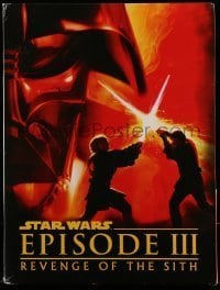 7d760 REVENGE OF THE SITH presskit 2005 Star Wars Episode III, with compact disc!