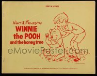 7d793 WINNIE THE POOH & THE HONEY TREE presskit w/ 7 stills 1966 Disney cartoon, Eeyore, Rabbit