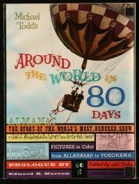 7d817 AROUND THE WORLD IN 80 DAYS softcover souvenir program book 1958 the world's most honored show