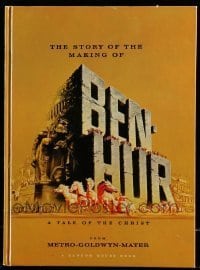 7d825 BEN-HUR hardcover souvenir program book 1960 Charlton Heston, William Wyler classic epic!