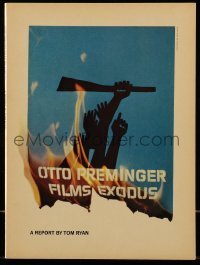 7d866 EXODUS souvenir program book 1961 Otto Preminger, classic cover art by Saul Bass!