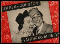 7d913 LAFFING ROOM ONLY stage play souvenir program book 1944 their Broadway musical comedy revue!