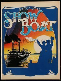 7d964 SHOW BOAT stage play souvenir program book 1983 Donald O'Connor, Dixon Scott cover art!