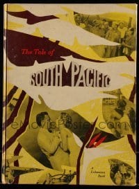 7d969 SOUTH PACIFIC hardcover souvenir program book 1959 Rodgers & Hammerstein musical, different!