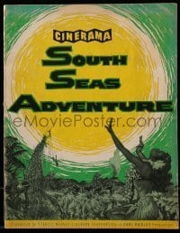 7d970 SOUTH SEAS ADVENTURE Cinerama souvenir program book 1958 they surrendered to it in Cinerama!