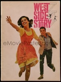 7d994 WEST SIDE STORY souvenir program book 1962 Academy Award winning classic musical!